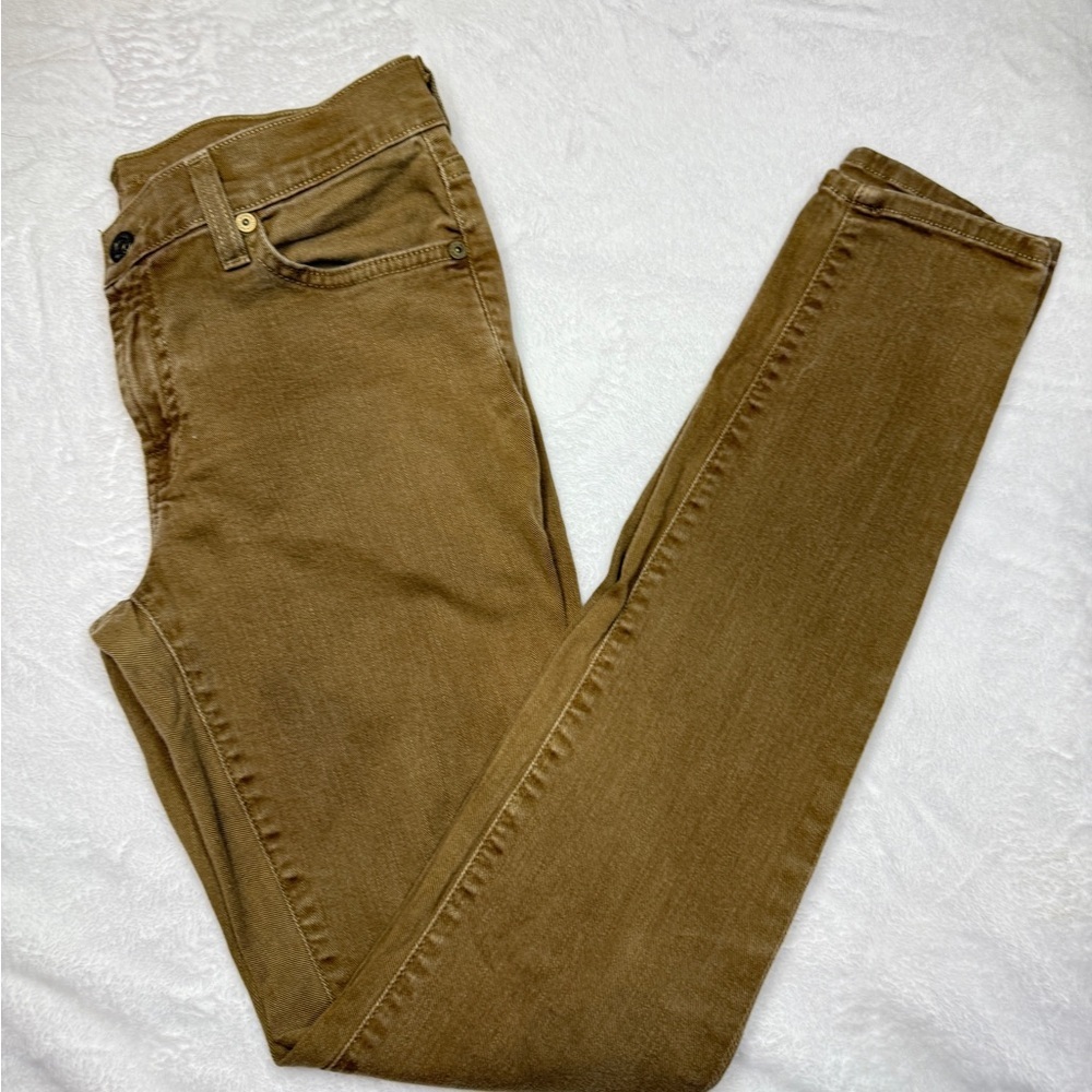 7 For All Mankind size 28 Brown Denim Jeans